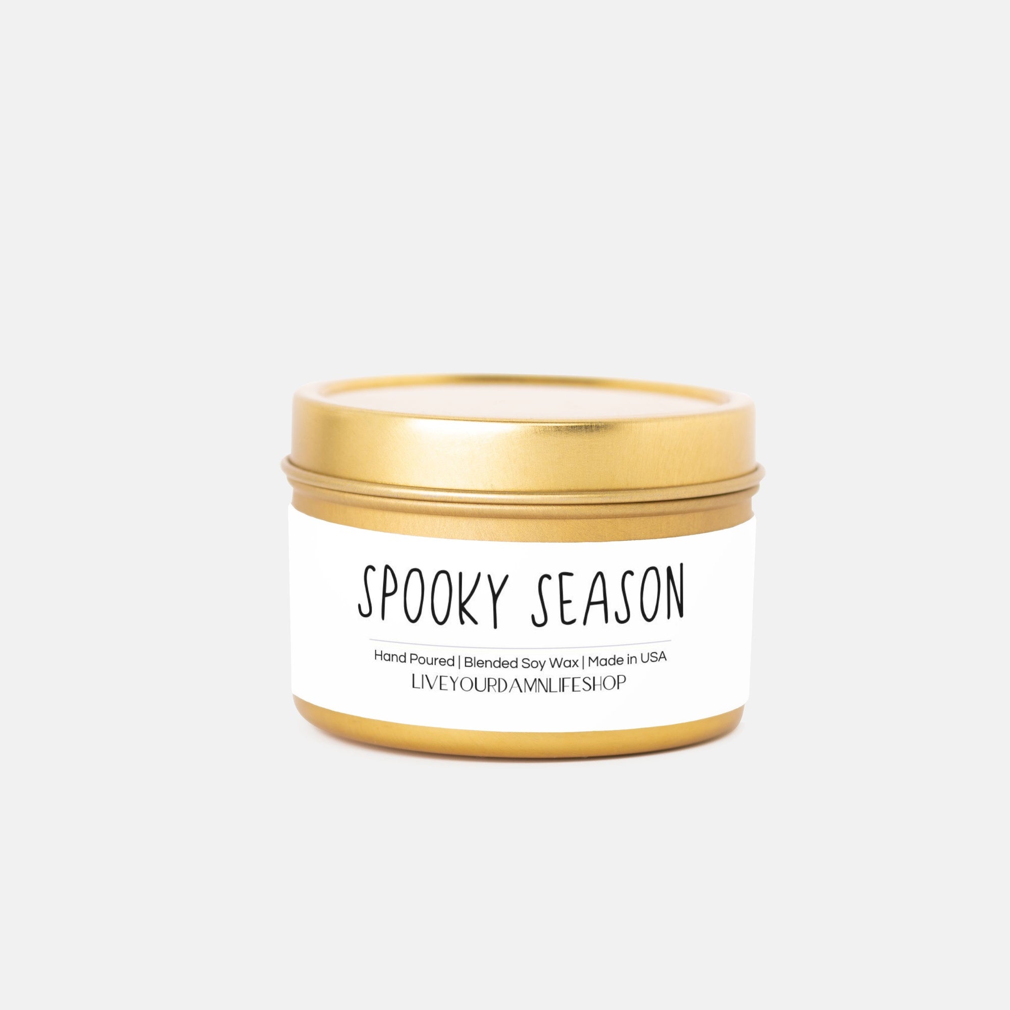 Spooky Season Candle Tin 4oz