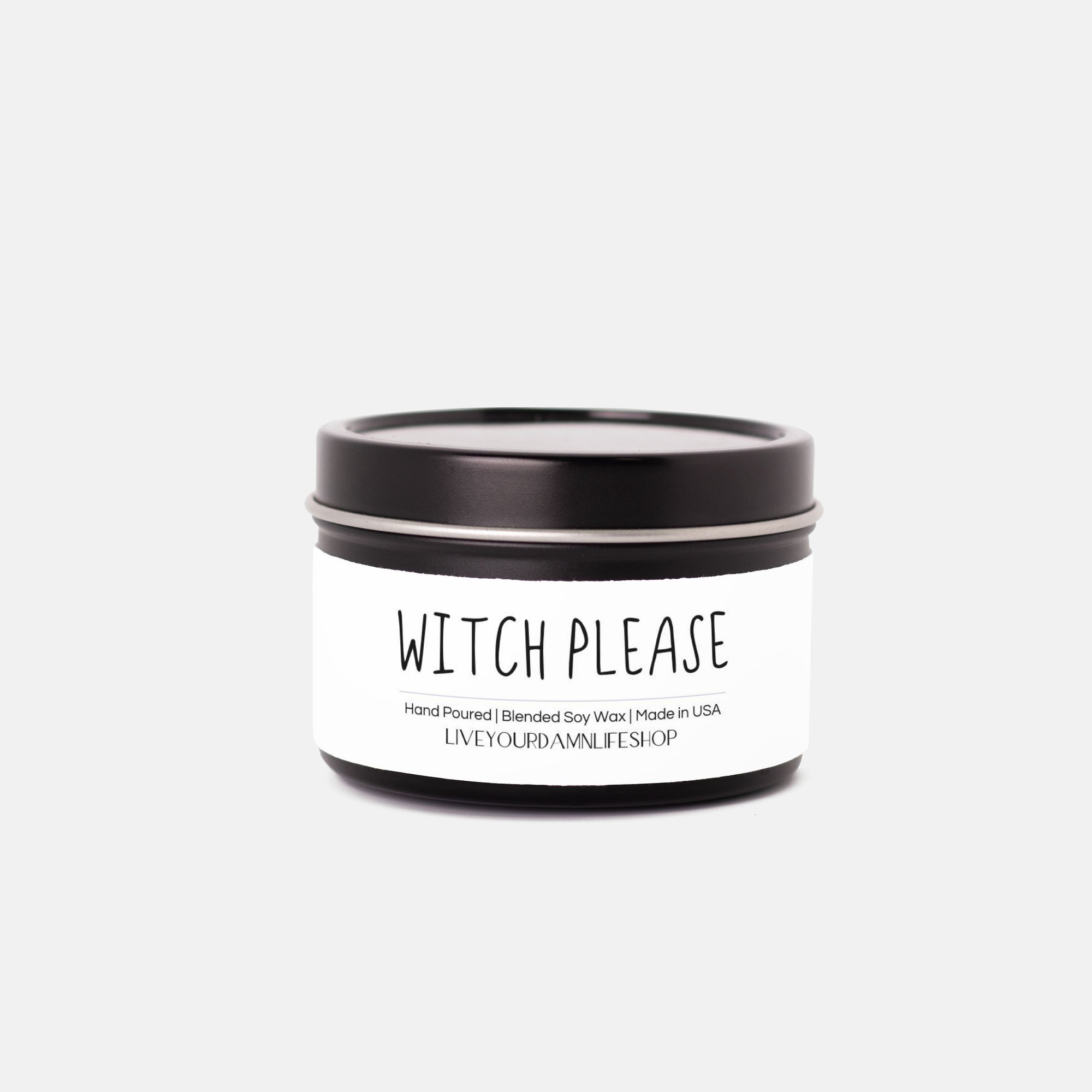Witch Please Candle Tin 4oz