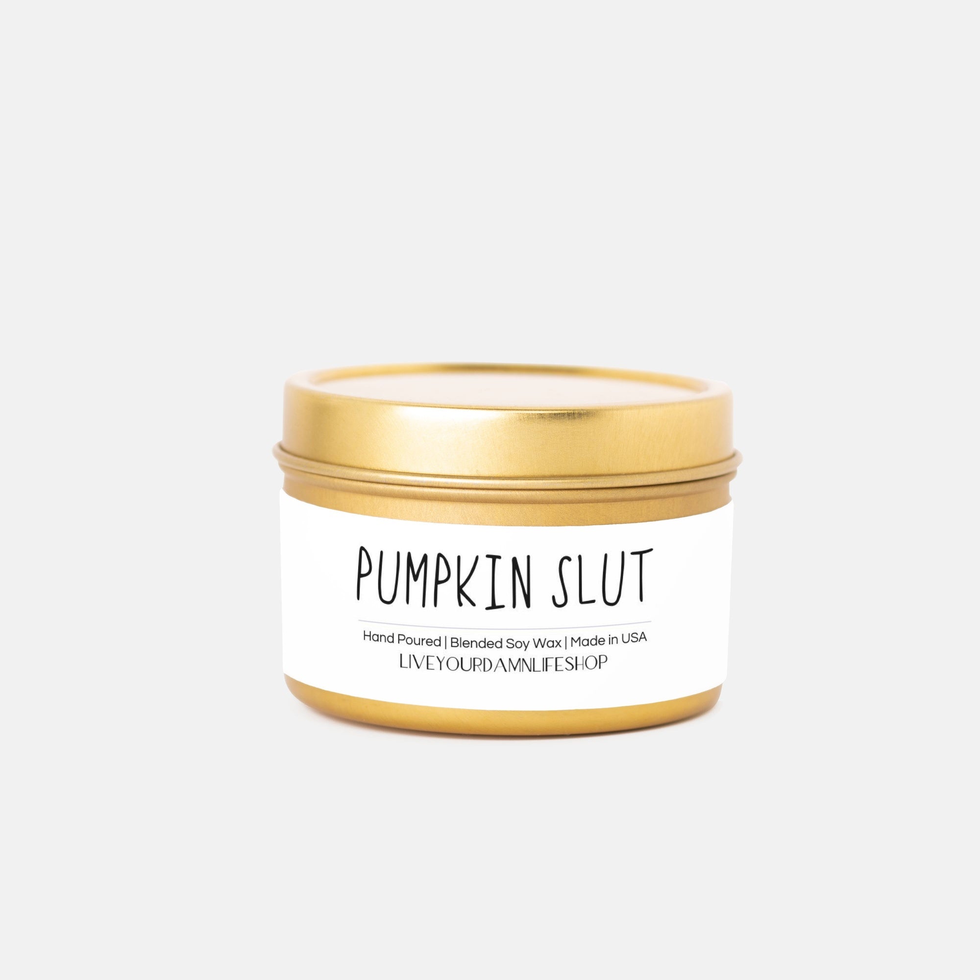 Pumpkin Slut Candle Tin 4oz