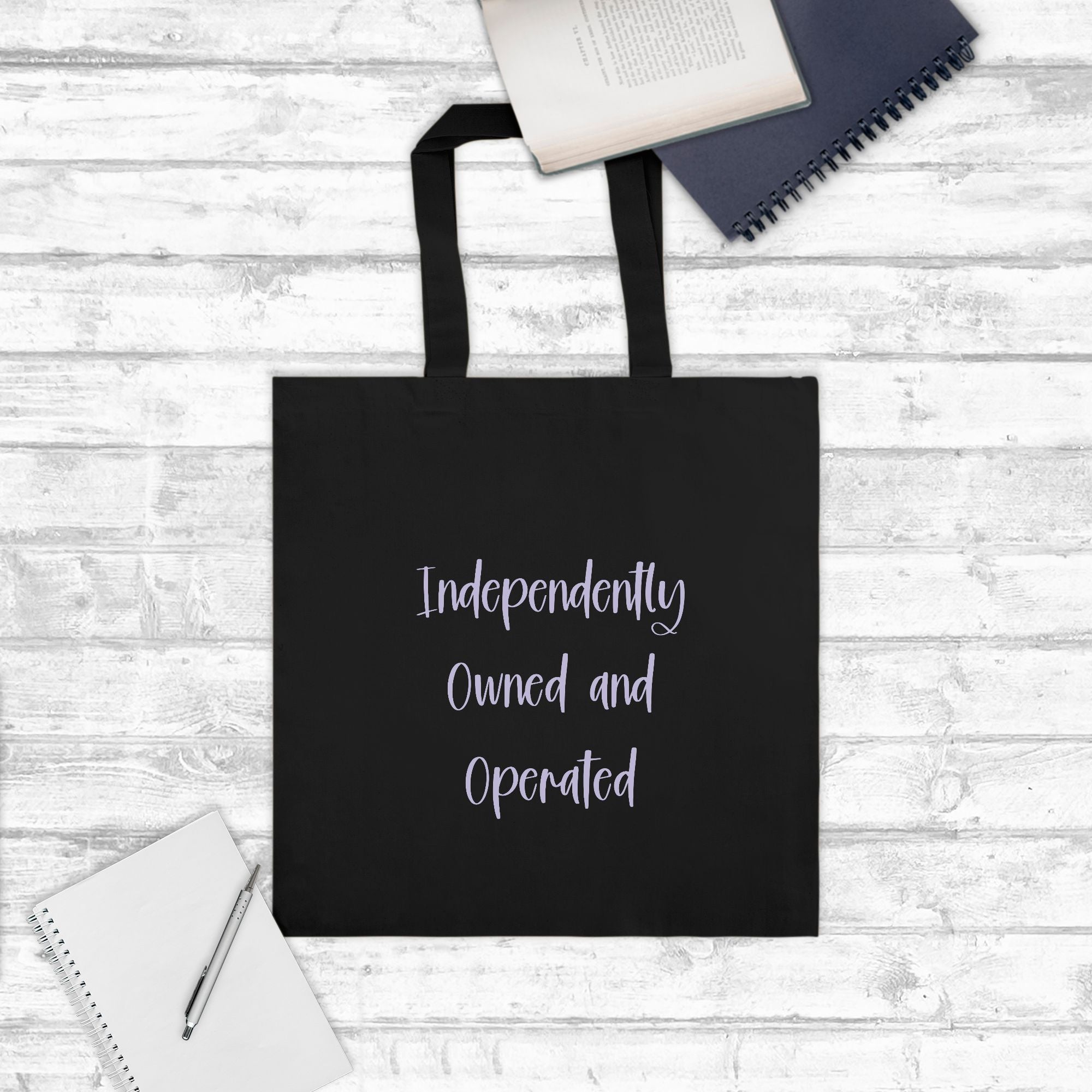 Independently Owned and Operated Lightweight Tote Bag