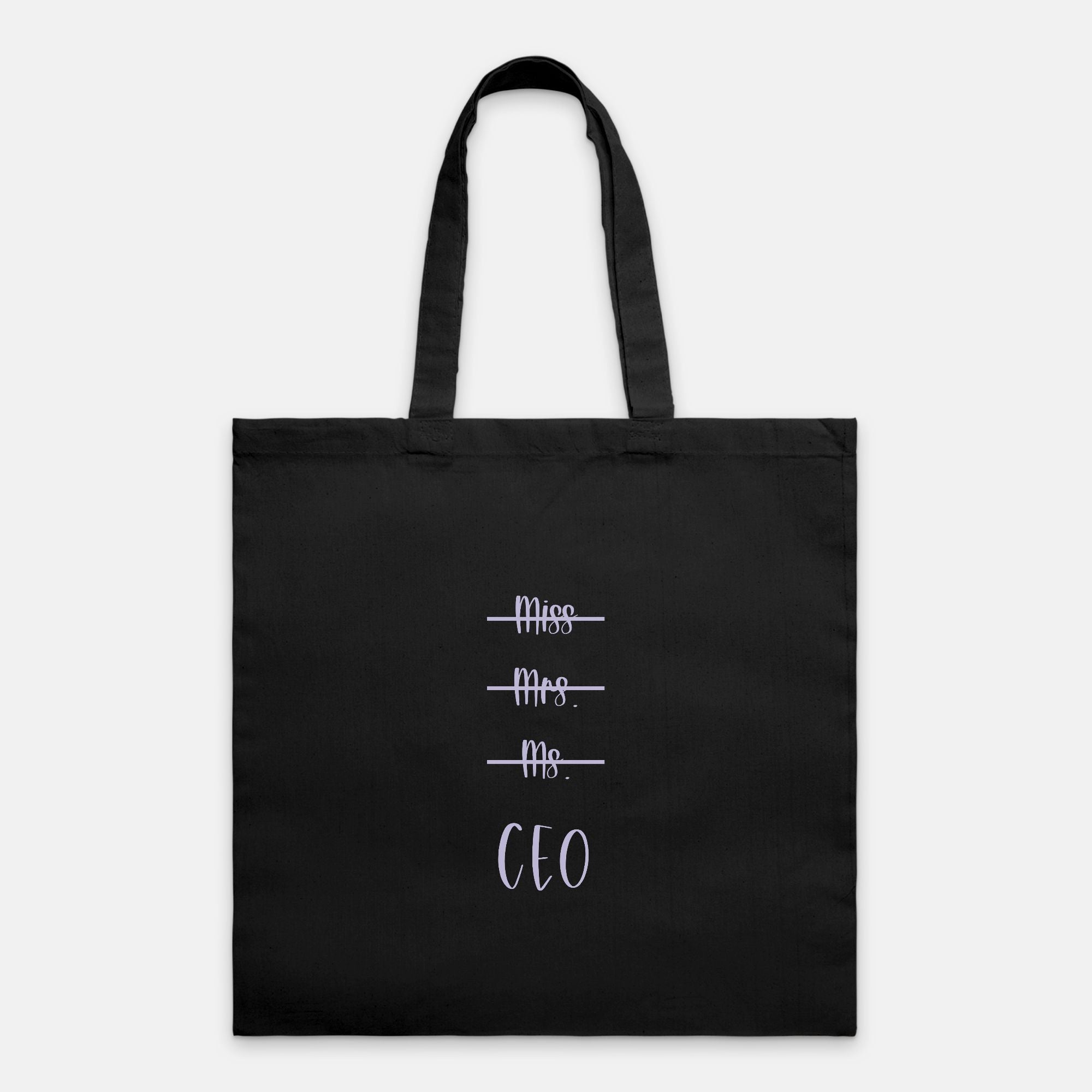 Miss Mrs. Ms. CEO Lightweight Tote Bag