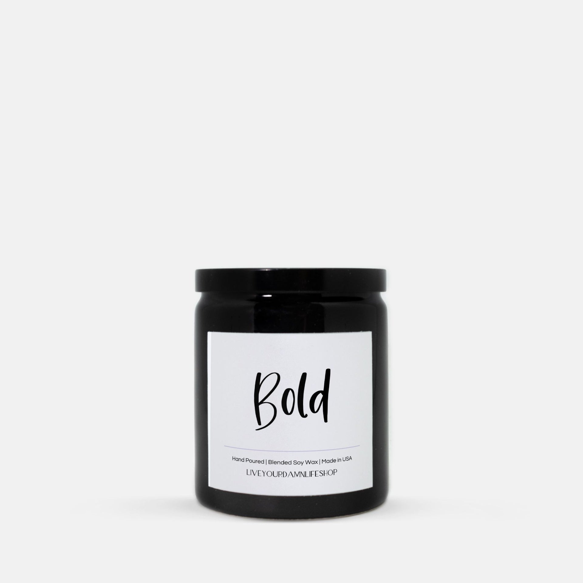 Bold Word of the Year Ceramic Candle