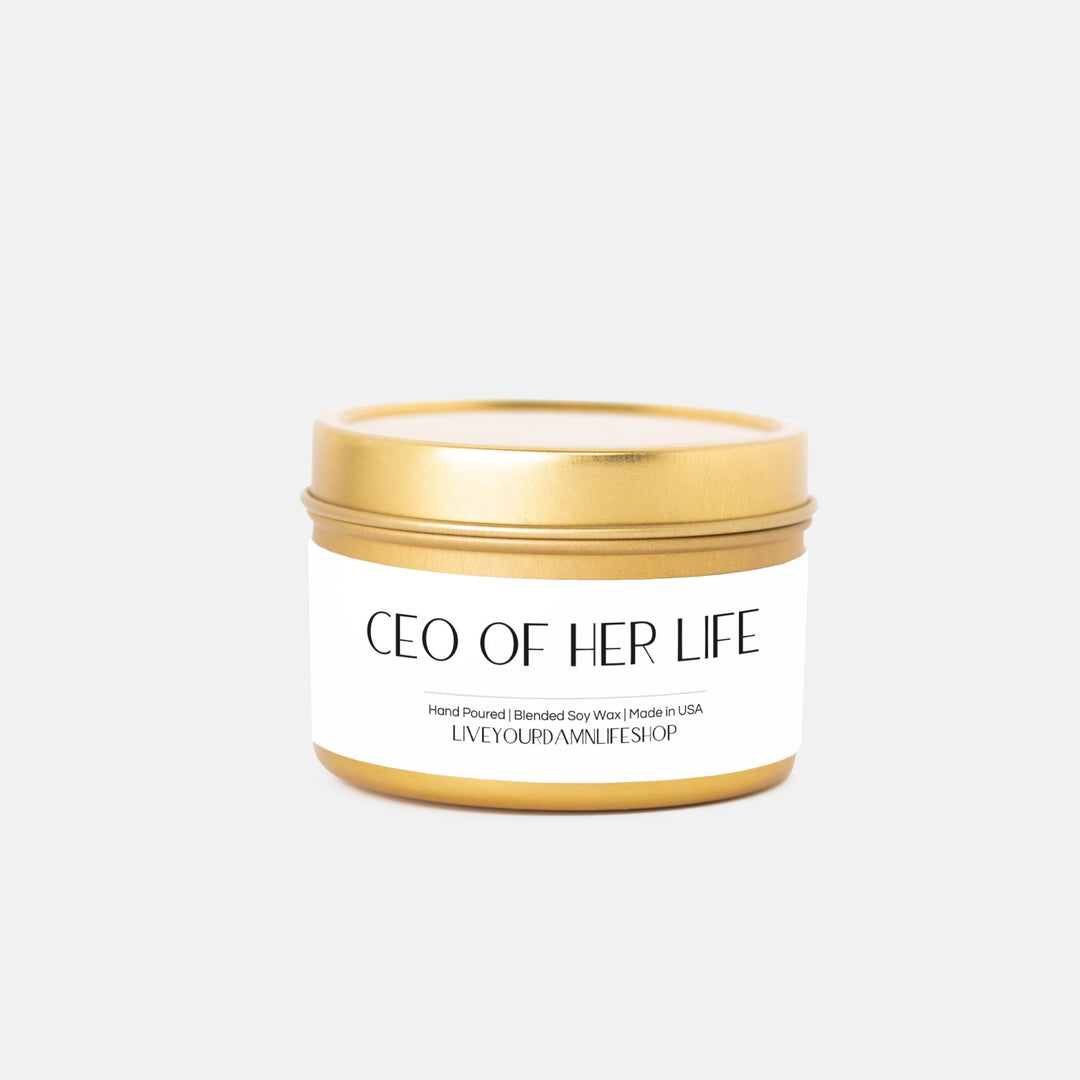 CEO of Her Life Candle Tin 4oz