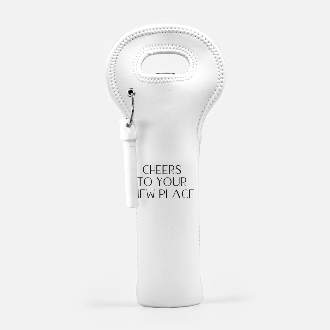 Cheers To Your New Place - Wine Tote