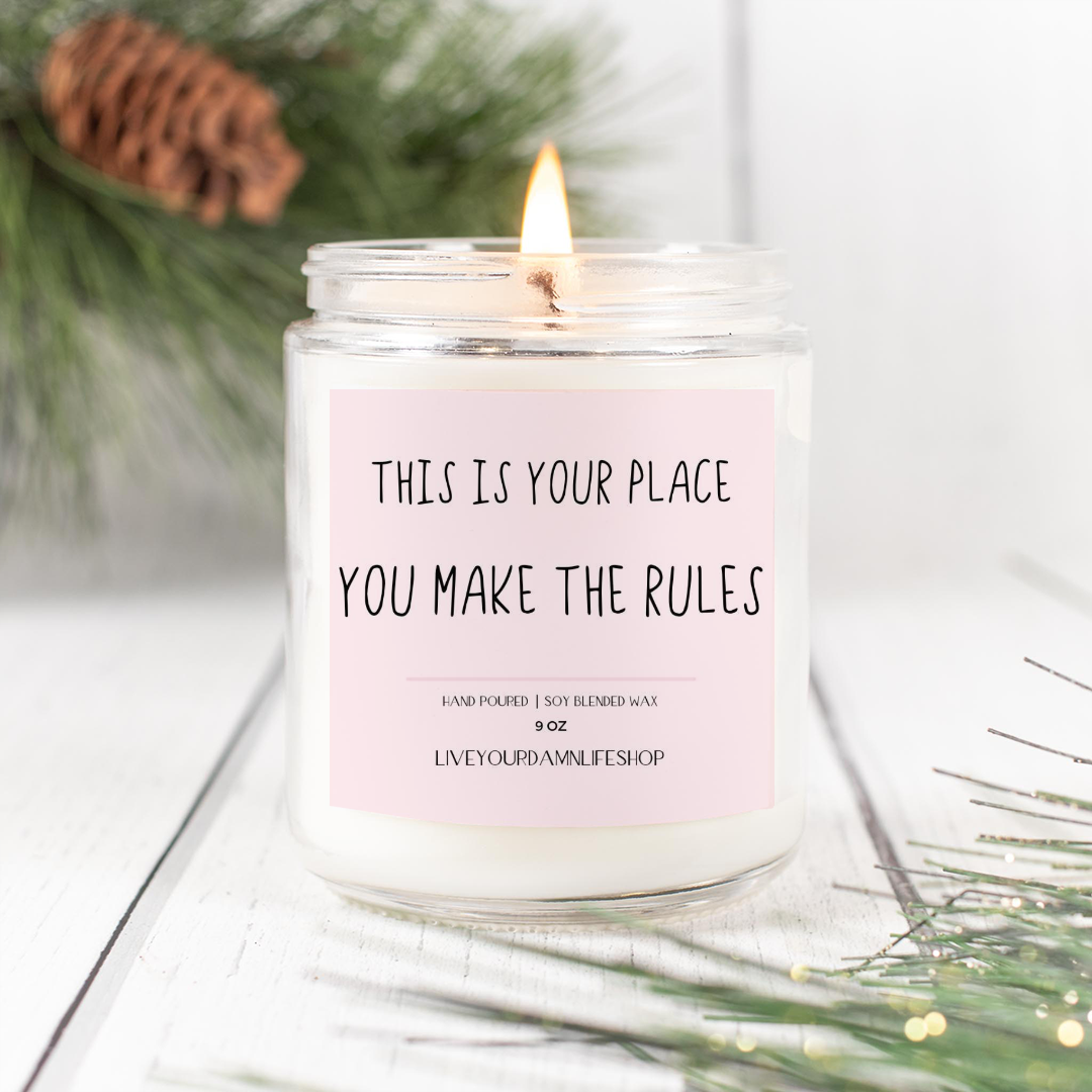 This Is Your Place Candle