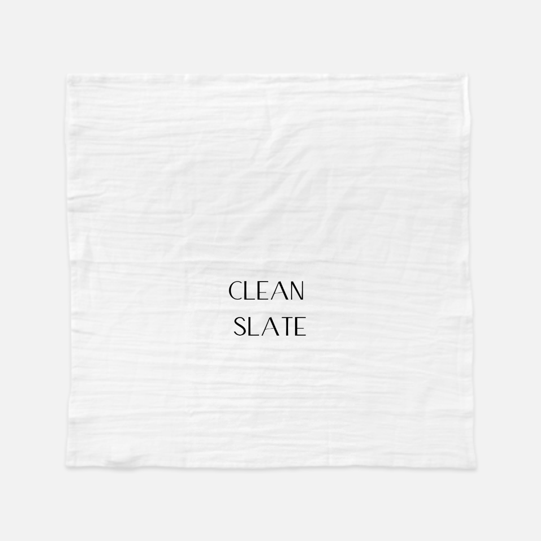 Clean Slate - Tea Towel (Flour Sack)